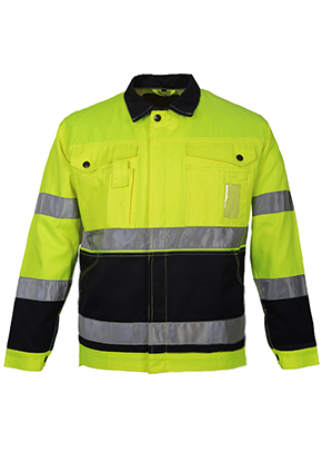 High Vis Safety Jacket Reflective yellow HH19108（MAN）